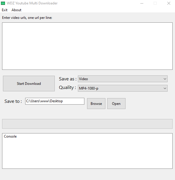 Youtube Multi Downloader