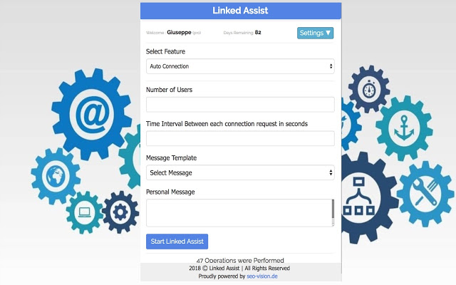 Linked Assist - LinkedIn Marketing Automation Software Program Tool